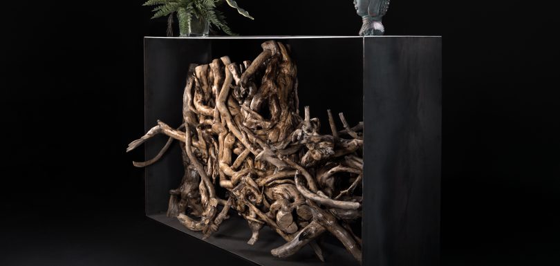 luxury artisanal console